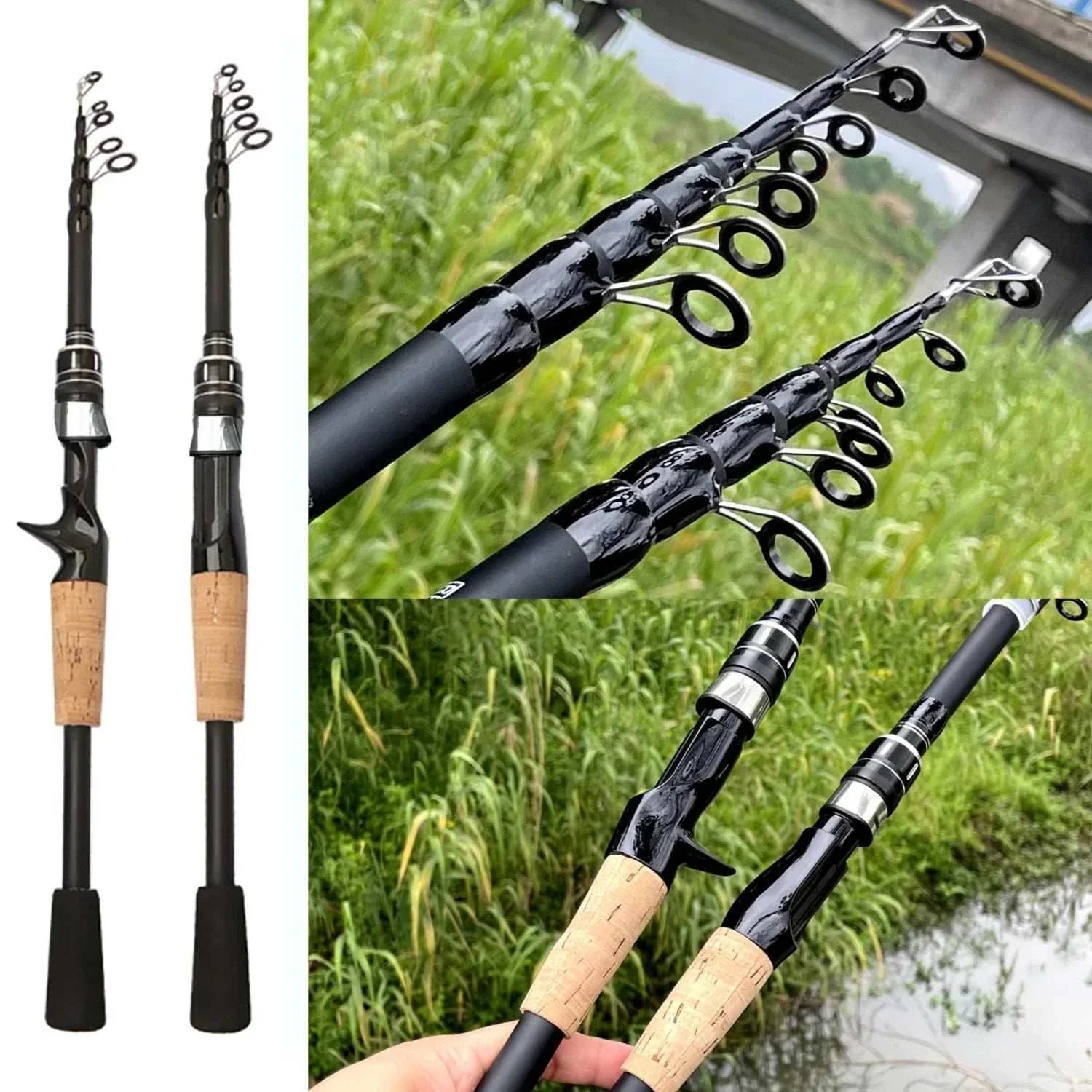 Lure Weight Baitcast Fishing Rod